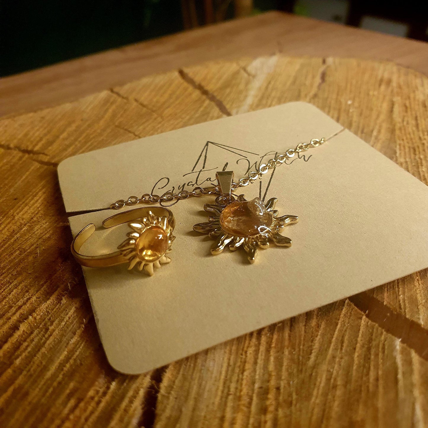 APOLLO Necklace and Ring Set