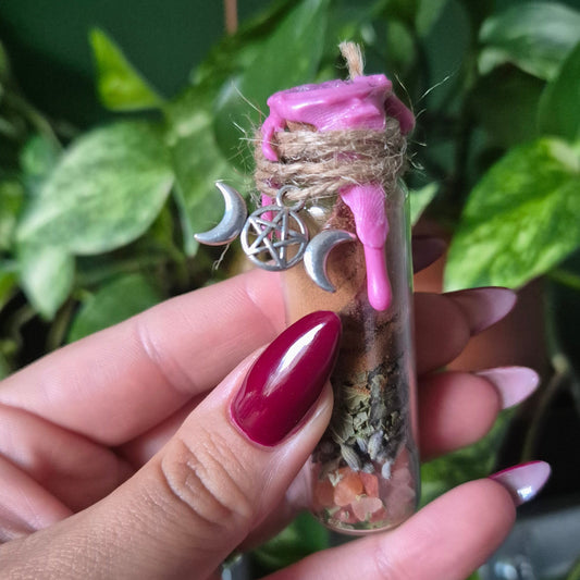 Aphrodite’s Whisper — Self-Love & Beauty Spell Jar