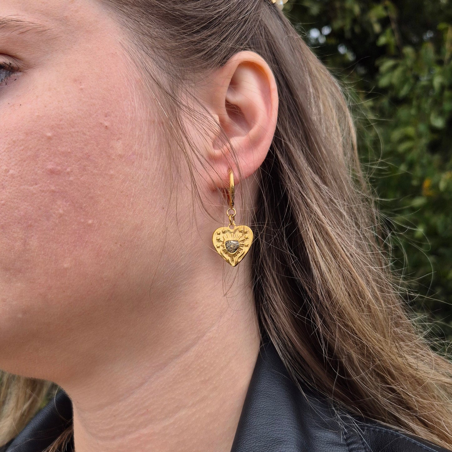 Heart of Gold Earrings