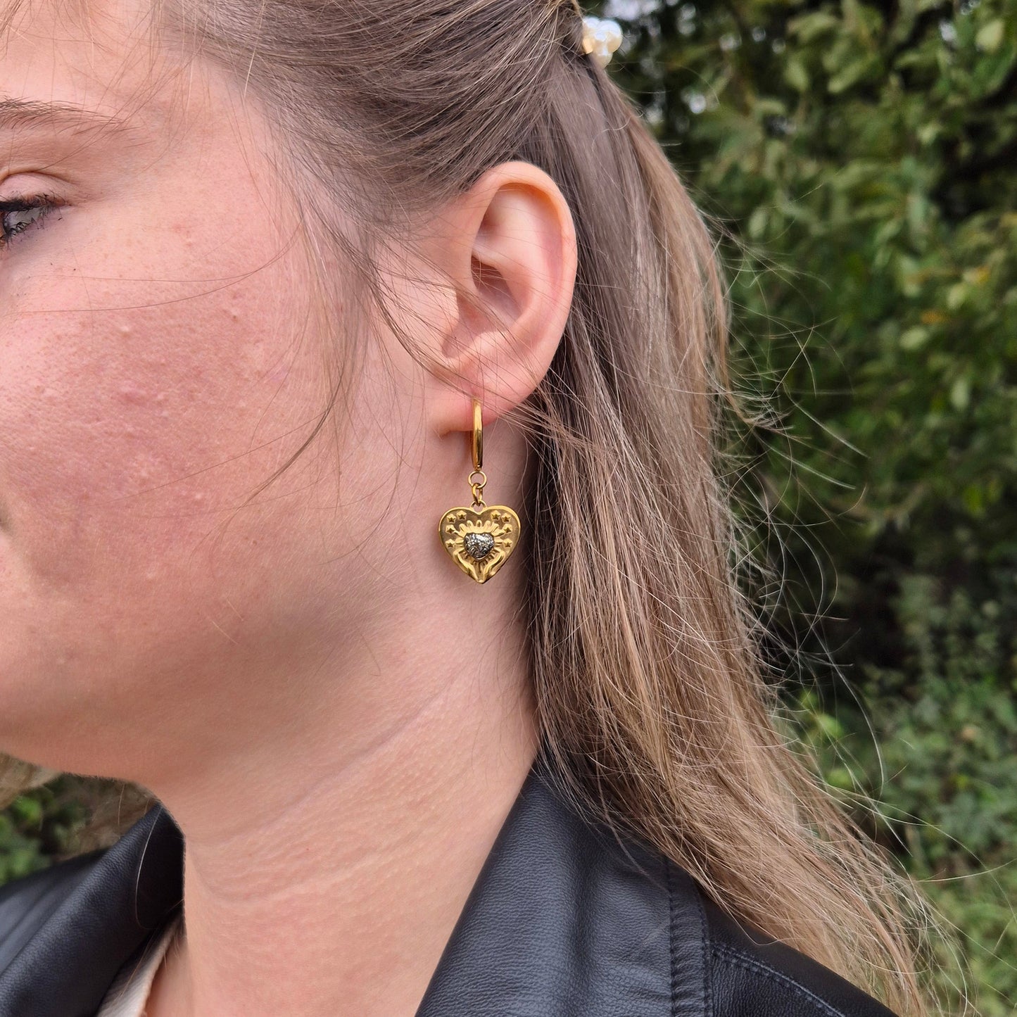 Heart of Gold Earrings