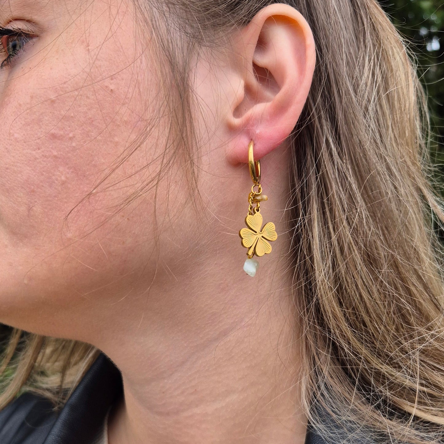 Lucky Draw Earrings (Gold) - Good Luck & Abundance