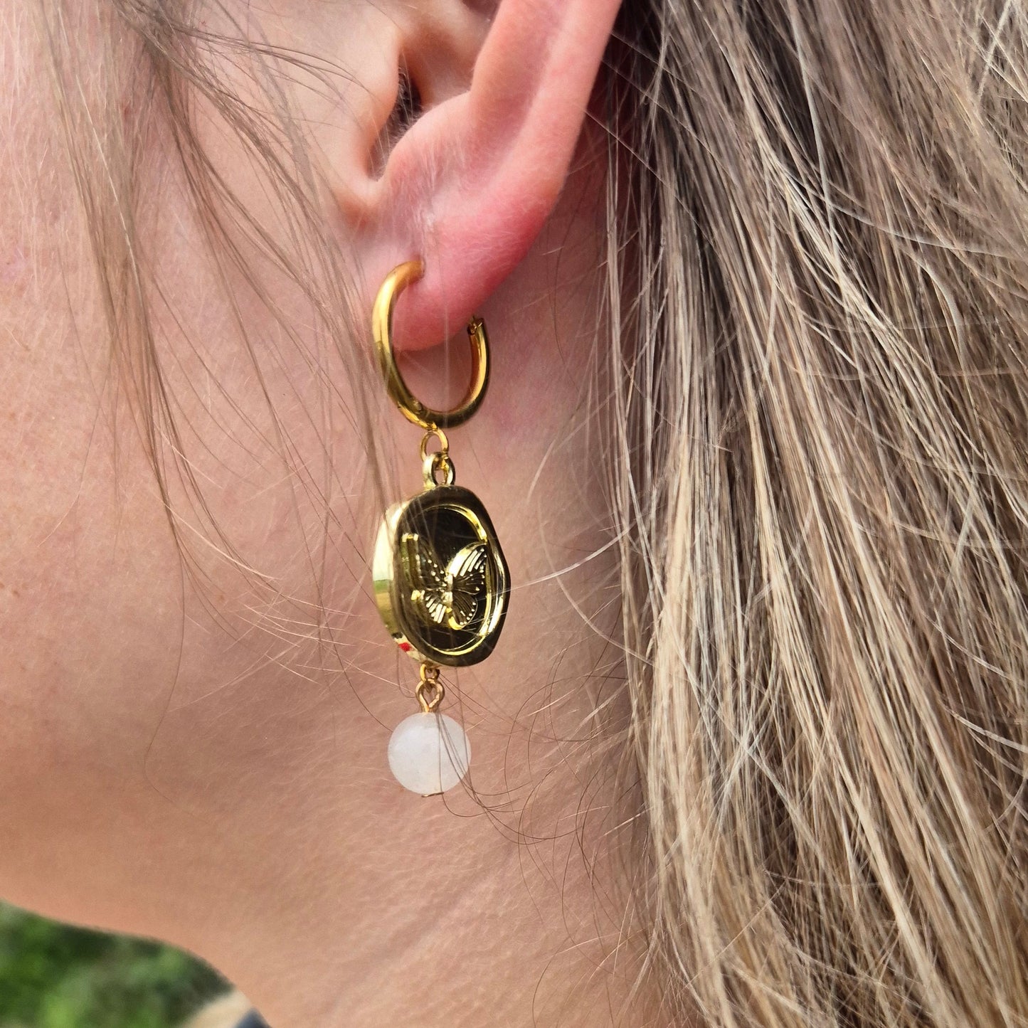 Wings of Light (Gold) — Self-Love & Transformation Earrings