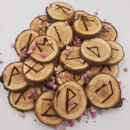 Handcrafted Runes Set for Divination and Spellwork